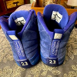Jordan’s , Blue suede, size 7Y ,